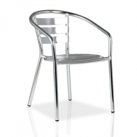 Fauteuil de terrasse aluminium EXT11