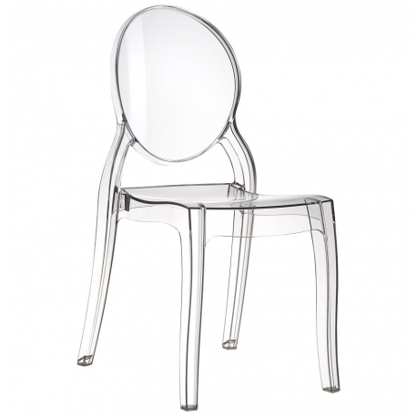 Chaise desing médaillon polycarbonate ALTUGLAS