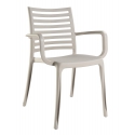 Fauteuil de Terrasse Design HOLLY-F polypropylène 