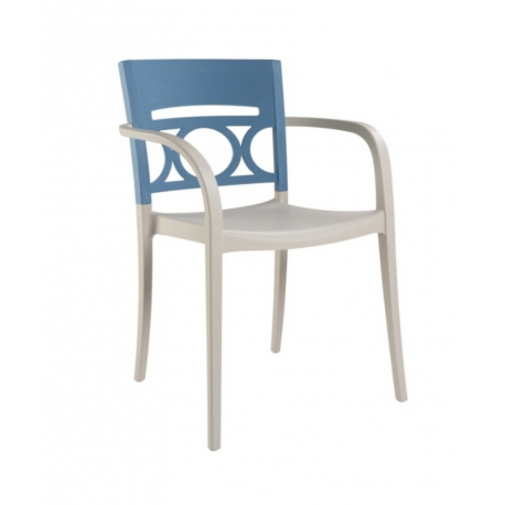 Chaise de Terrasse Design LUNA II polypropylène 