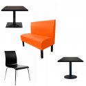 PACK FAST FOOD - Banquettes Tables Chaises de restaurant