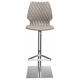  Tabouret de Bar Design Polypropylène taupe ORIGAMI 500