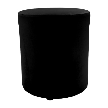 Pouf rond Velours