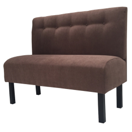 Banquette Velours Boutonné