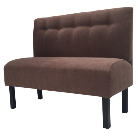 Banquette Velours Boutonné