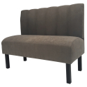 Banquette Velours Bandes Piquées