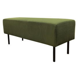 Banc velours côtelé